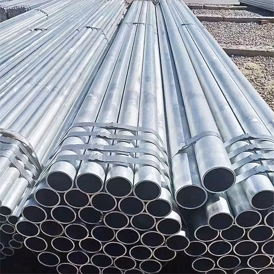 ASTM A53 A500 Kohlenstoff-Rundrohr aus verzinktem Stahl zu einem günstigen Preis